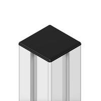 60-010-1 MODULAR SOLUTIONS POLYAMIDE PART END CAP 45MM X 45MM BLACK
